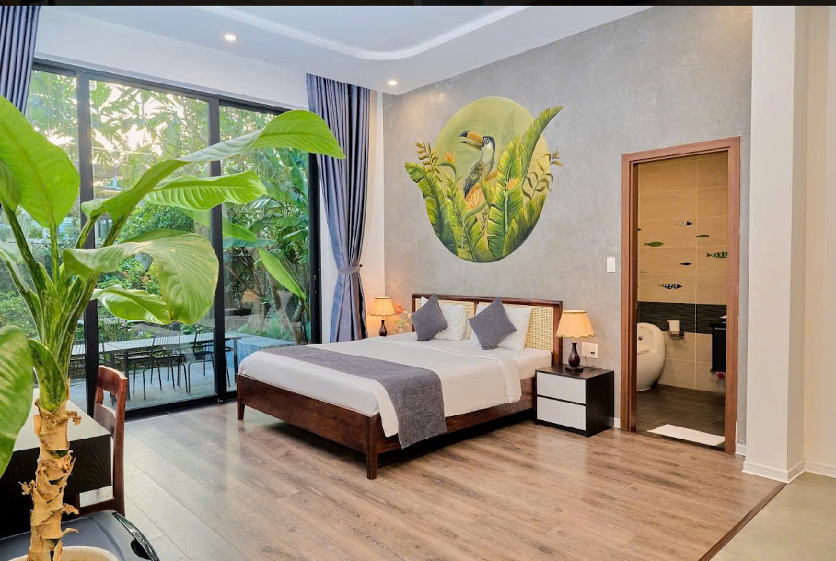 Deluxe double room with garden view