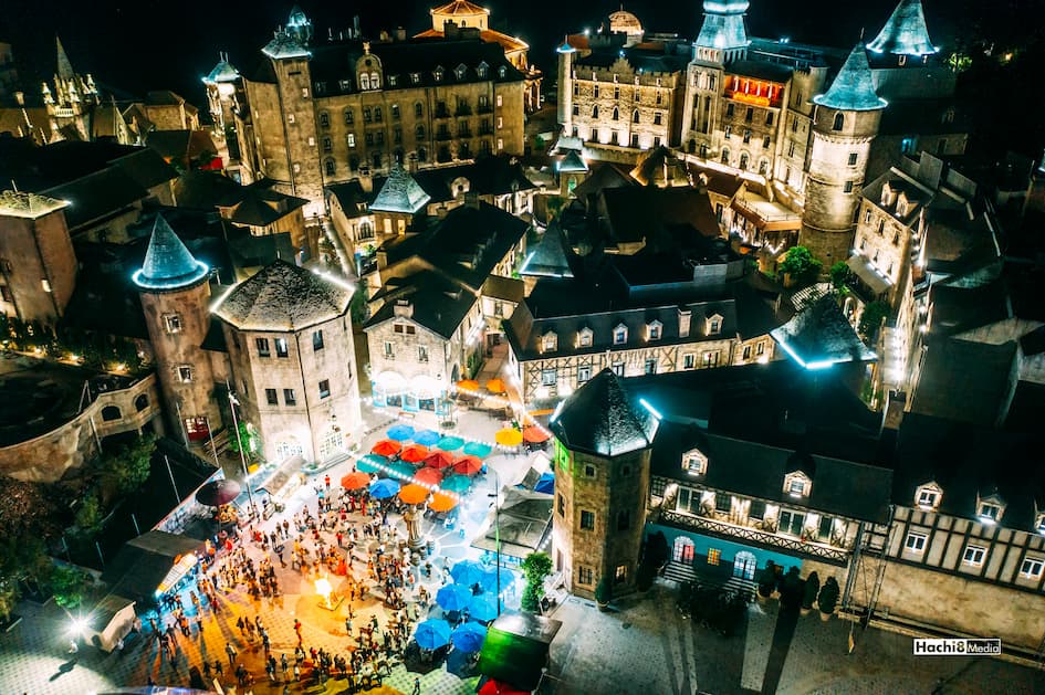 Ba Na Hills cable car view