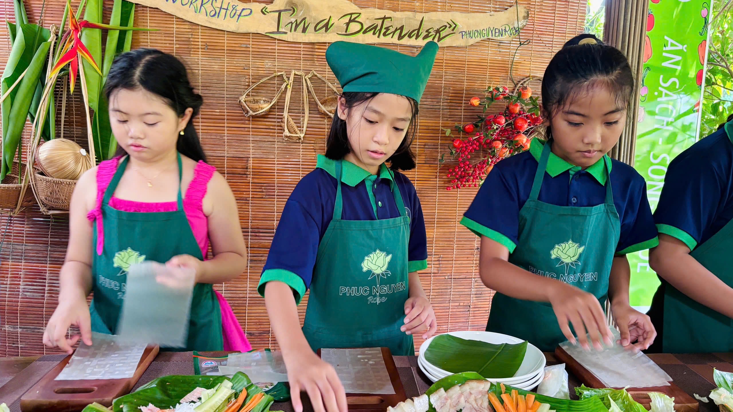 Evening childcare service in Hoi An resort