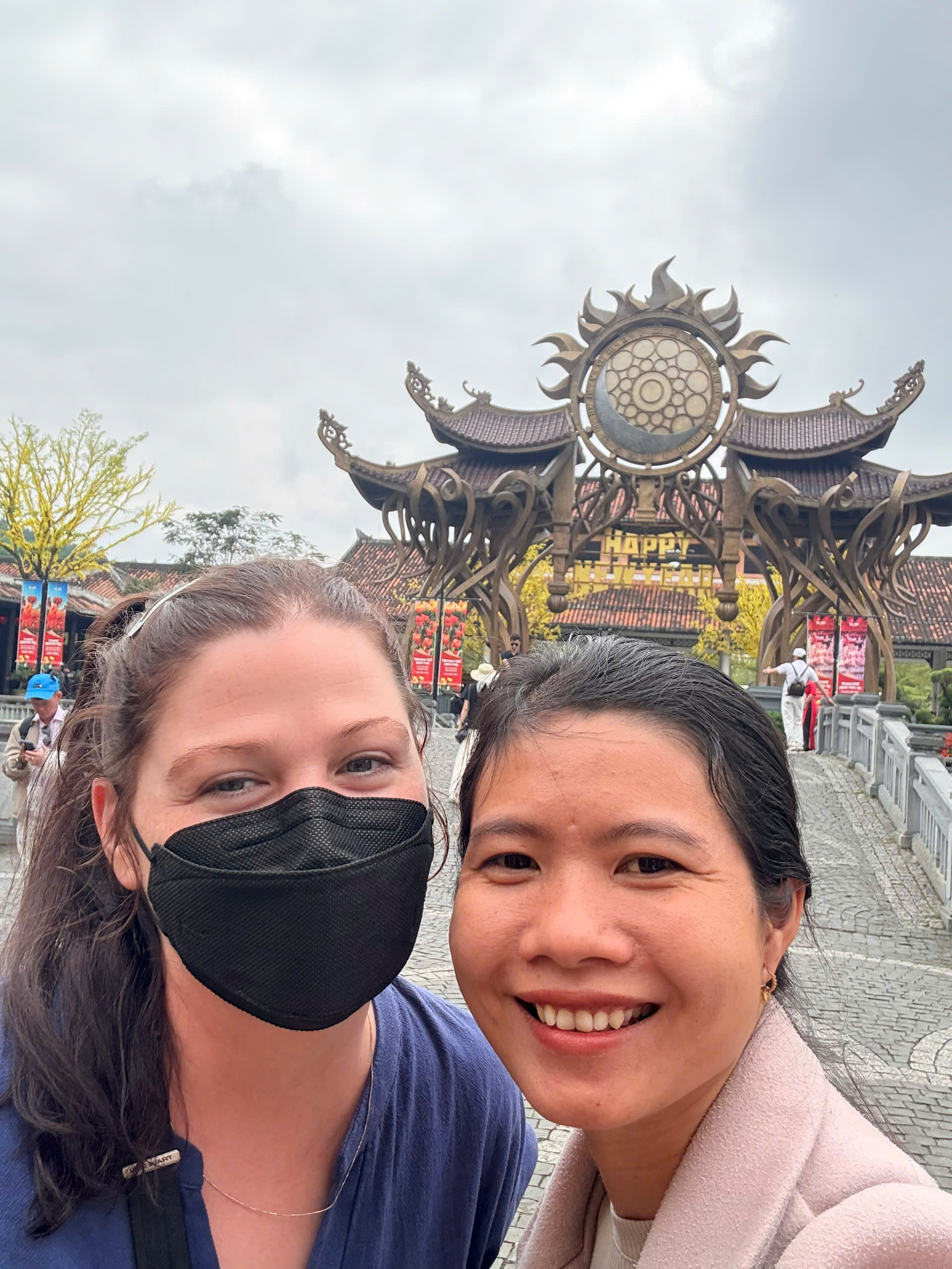 Real guest moment with Annie during private Hoi An companion support