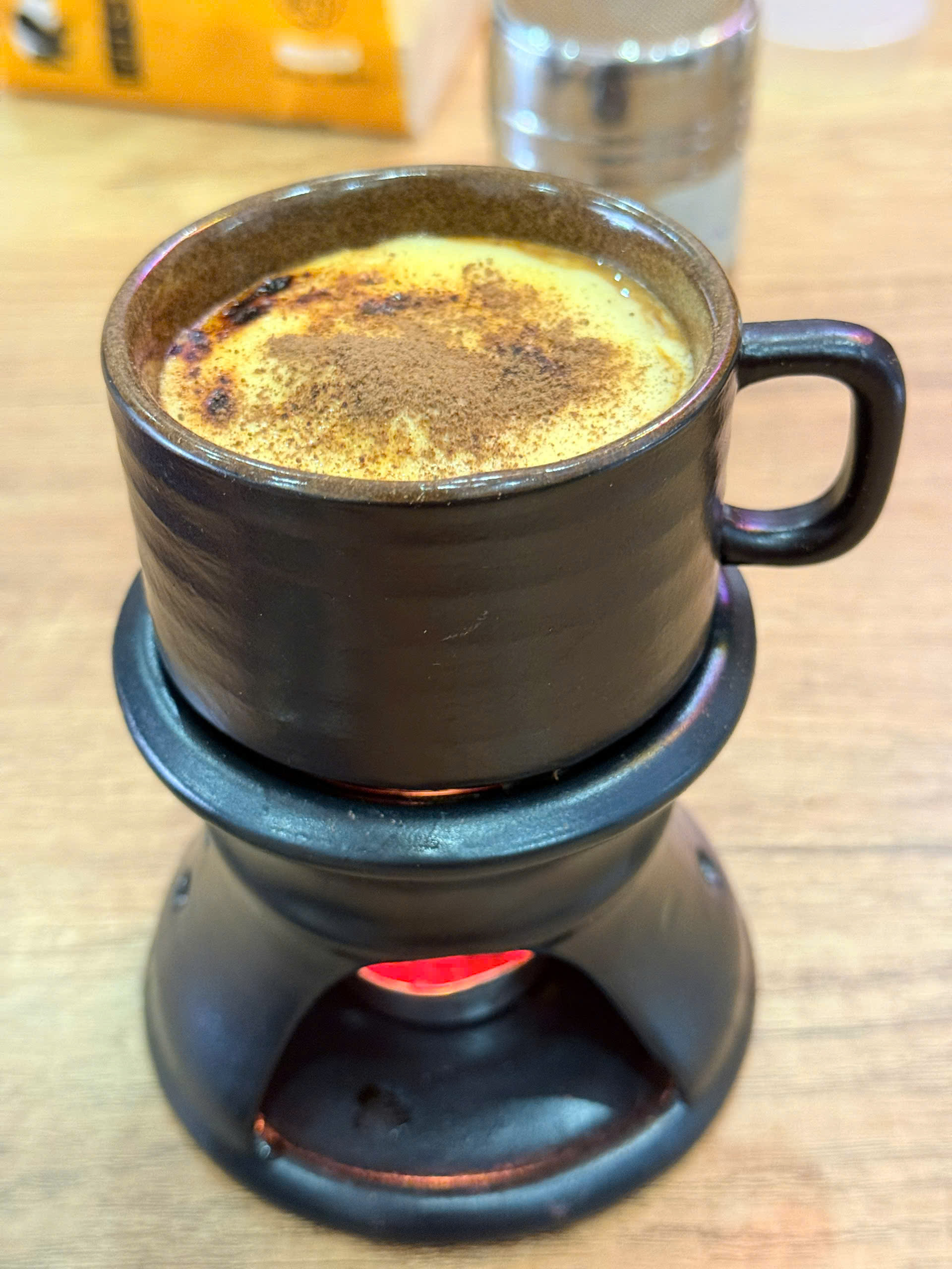 Warm local coffee hosting in Hoi An